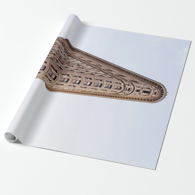 Flatiron building  wrapping paper (Unrolled)