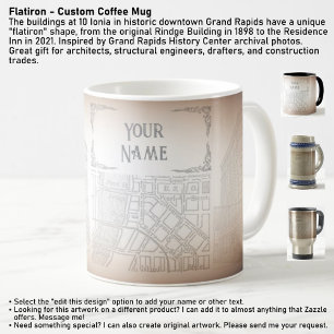 Flatiron - Custom Coffee Mug