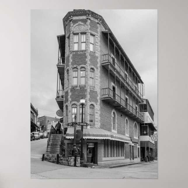 Flatiron Flats Eureka Grayscale Poster (Front)