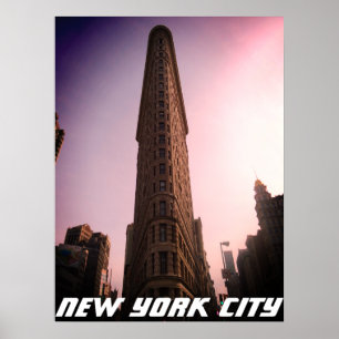 Flatiron New York, NY - Beaux-arts Manhattan Poster