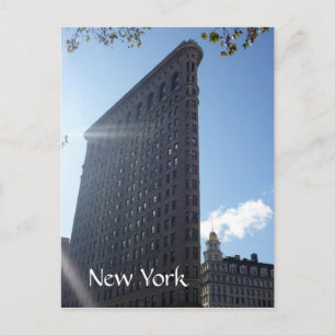 flatiron up postcard
