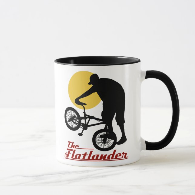 Flatlander BMX Mug (Right)