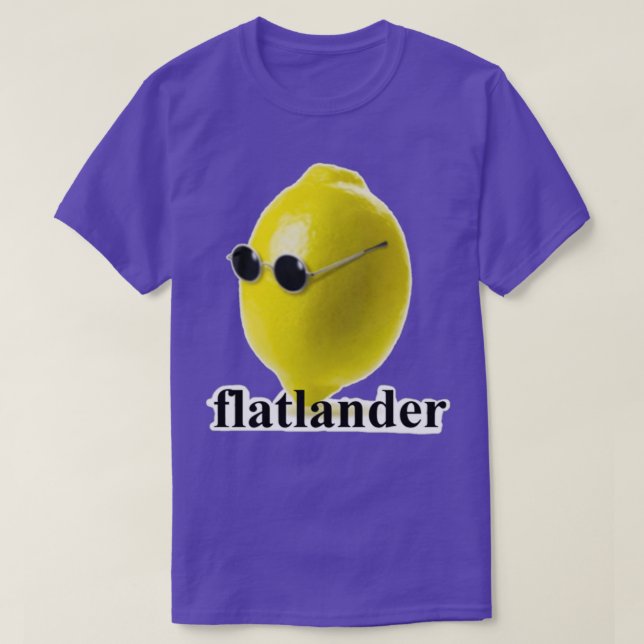 Flatlander Lemon T-Shirt (Design Front)