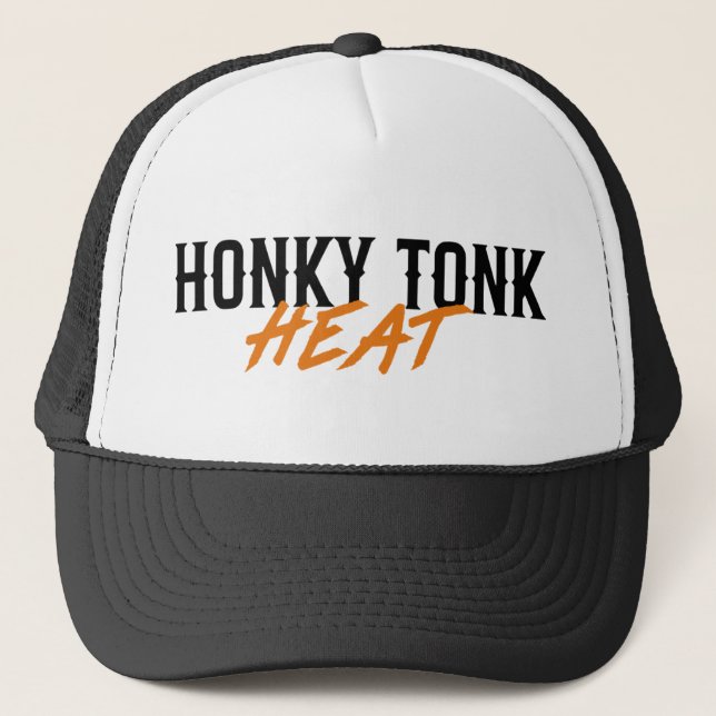 Flatline Honky Tonk Heat Foam Trucker Hat (Front)