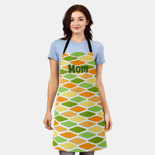 Flattened Diamonds  Apron