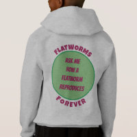 Flatworms Forever Green Pink Biology