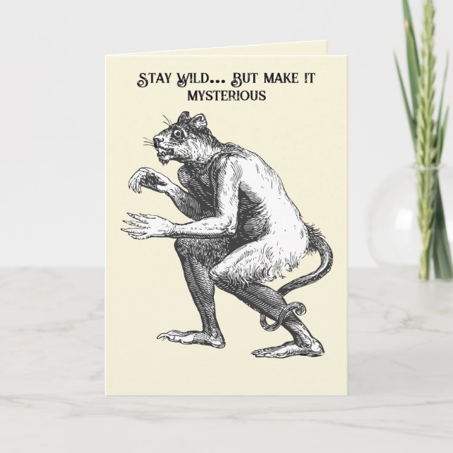 Flauros Humanoid Leopard Dictionairre Infernal Card (Front)