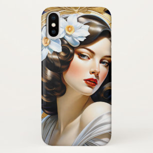 Flavia Art Nouveau Group Mucha Style Case-Mate iPhone Case
