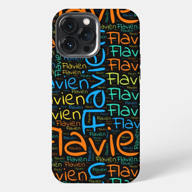 Flavien iPhone Case (Back)