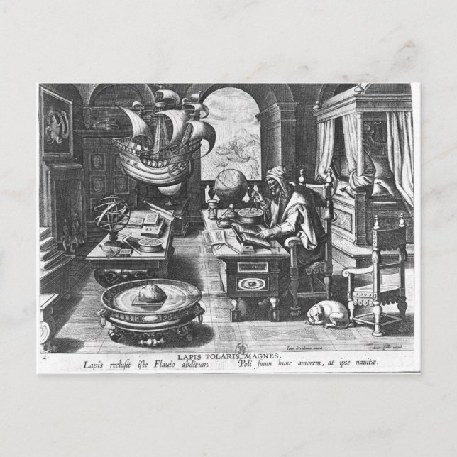 Flavio Gioia of Amalfi Postcard (Front)