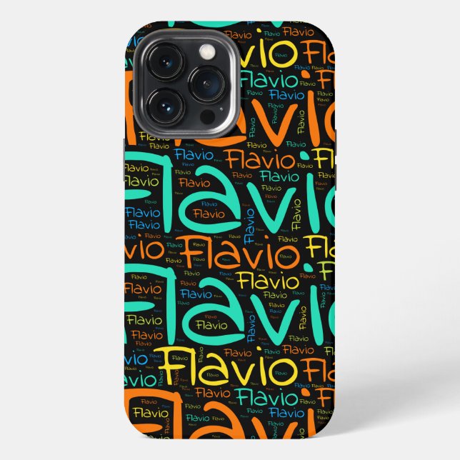 Flavio iPhone Case (Back)