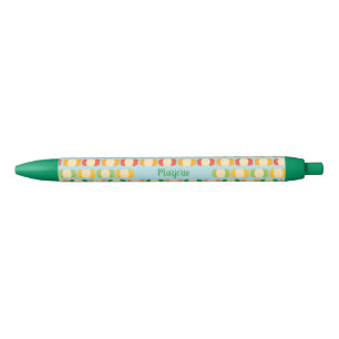 Flavoued Seltzer Cans Personalized Black Ink Pen