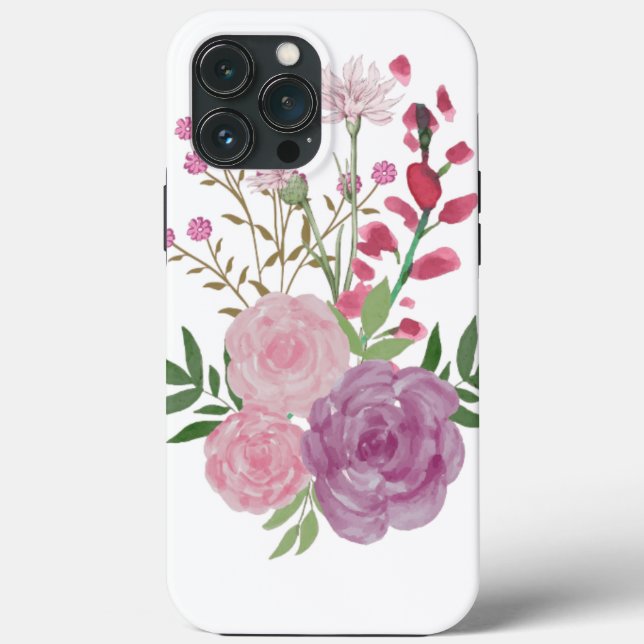 Flawar: Nature-Inspired" Case-Mate iPhone Case (Back)