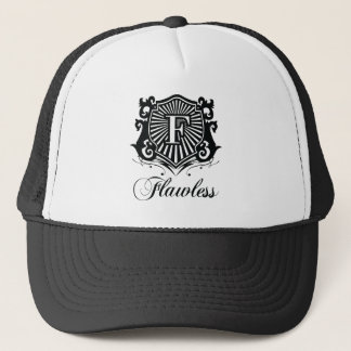 FLAWLESS BLACK AND WHITE HAT
