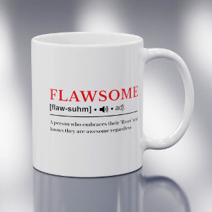 Flawsome - Customizable Dictionary Definition Coffee Mug