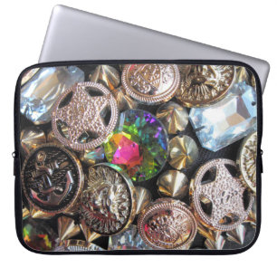 Flea Market Bling Laptop Sleeve