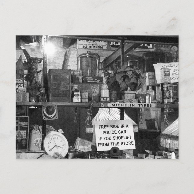 Flea Market Still-life Postcard (Front)