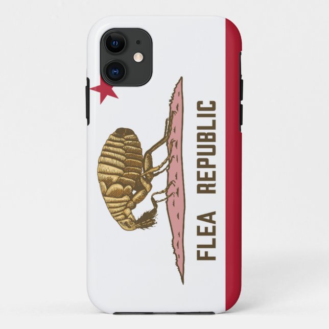 Flea Republic Flag Case-Mate iPhone Case (Back)