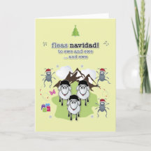 Fleas Navidad Christmas Card