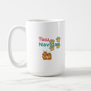Fleas Navidad Funny Pet Christmas Coffee Mug
