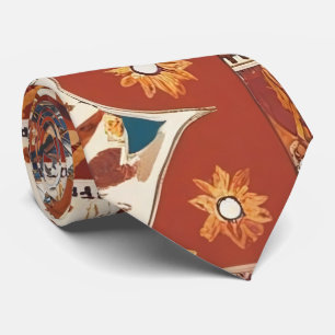 Flèche bohème rustique et Cravate floral