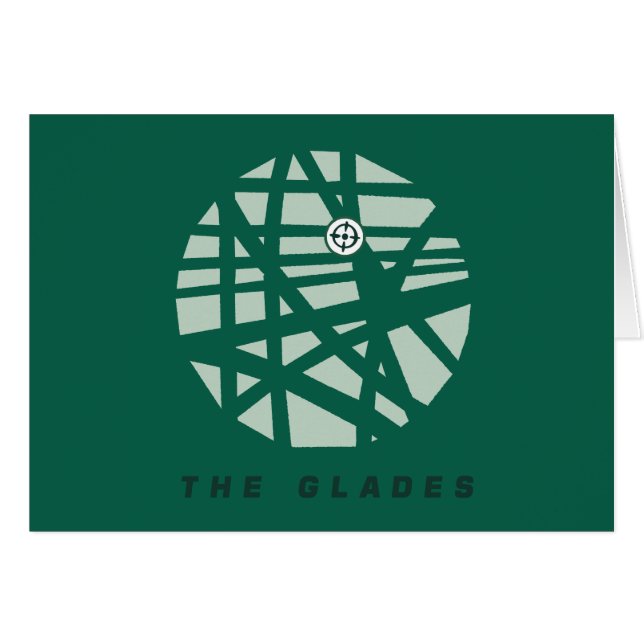 Flèche | Carte de la ville de Glades (Devant horizontal)