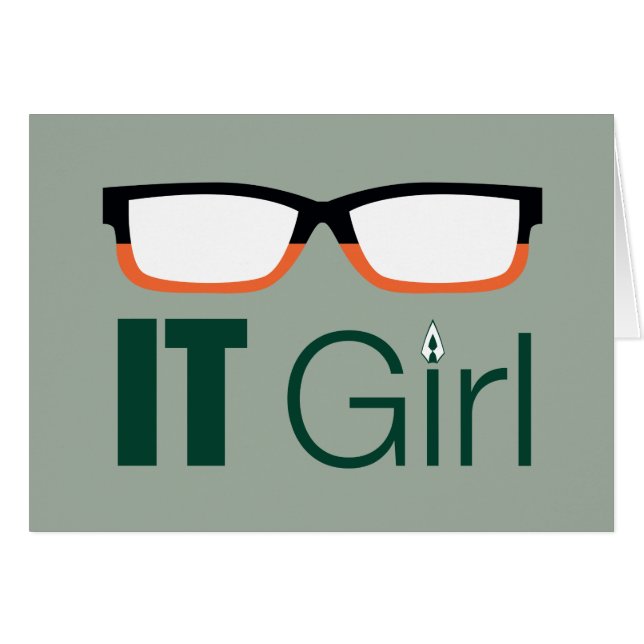 Flèche | Graphique de lunettes pour filles IT (Devant horizontal)