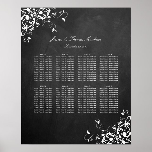 Flèches blanches sur le tableau de bord Mariage du (Devant)