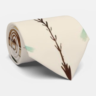 Flèches Boho Turquoise Cravate Brown