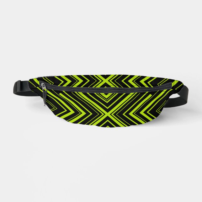 Flèches en Lime vert et noir (Recto)