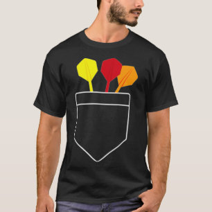 Flèches fléchettes fléchées Pocket Tshirt