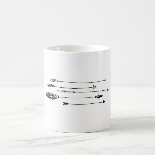 Flèches sur la tasse (Centre)