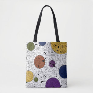 Flèches sur tout le sac fourre-tout