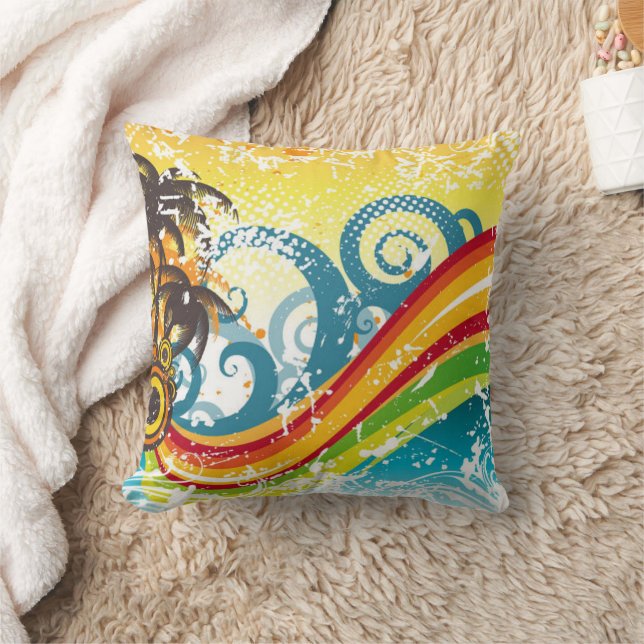Flèches tropicales Décoratives Thème Coussin (Couverture)