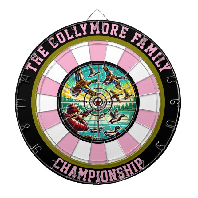 Fléchettes Art Cible De Canard Inspiré De L'Extérieur (Devant)