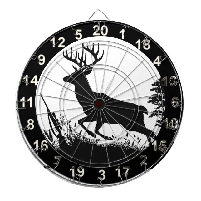 Fléchettes Chasse Buck Cible de flechettes debout 4 (Devant)