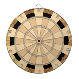 Fléchettes Cible de flechettes de régulation Brown et Tan Com