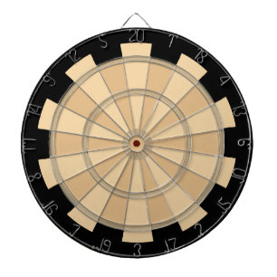 Fléchettes Cible de flechettes de régulation Brown et Tan Com