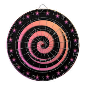 Fléchettes Cible de flechettes de régulation du jeu de nuit