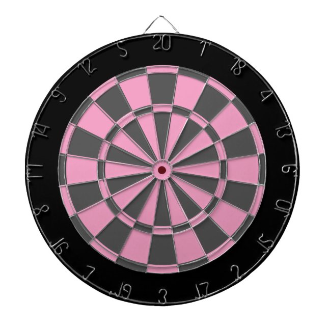 Fléchettes Cible de flechettes : Doucement rose, gris, et (Devant)