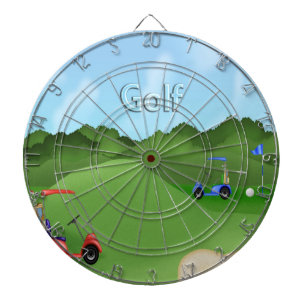 Fléchettes Cible de flechettes jouante au golf