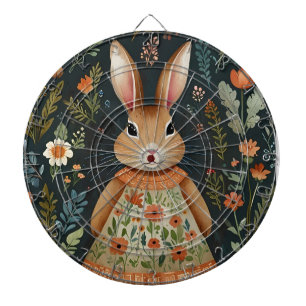 Fléchettes Cible de flechettes magique Bunny Springtime