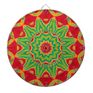 Fléchettes Cible de flechettes Mandala