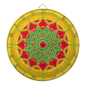 Fléchettes Cible de flechettes Mandala