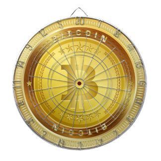 Fléchettes Cible de pièce de monnaie de Cryptocurrency de
