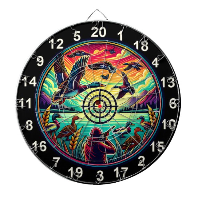 Fléchettes Conception de la cible de vol de la sauvagine (Devant)