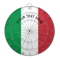 Drapeau italien de cible de coutume de l'Italie