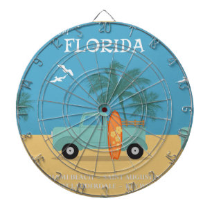Fléchettes Floride : Cible de flechettes de voyage