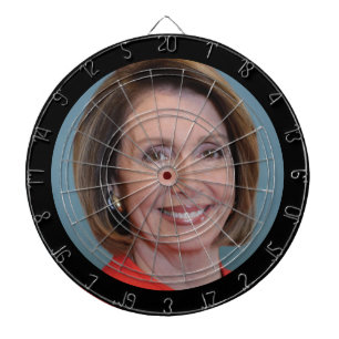 Fléchettes Nancy Pelosi Cible de flechettes officielle du por