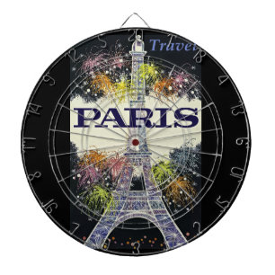 Fléchettes Paris : Cible de flechettes d'affiches